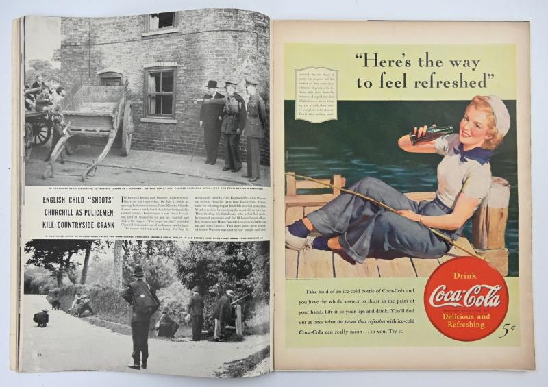 US WW2 Life Magazine August 1940