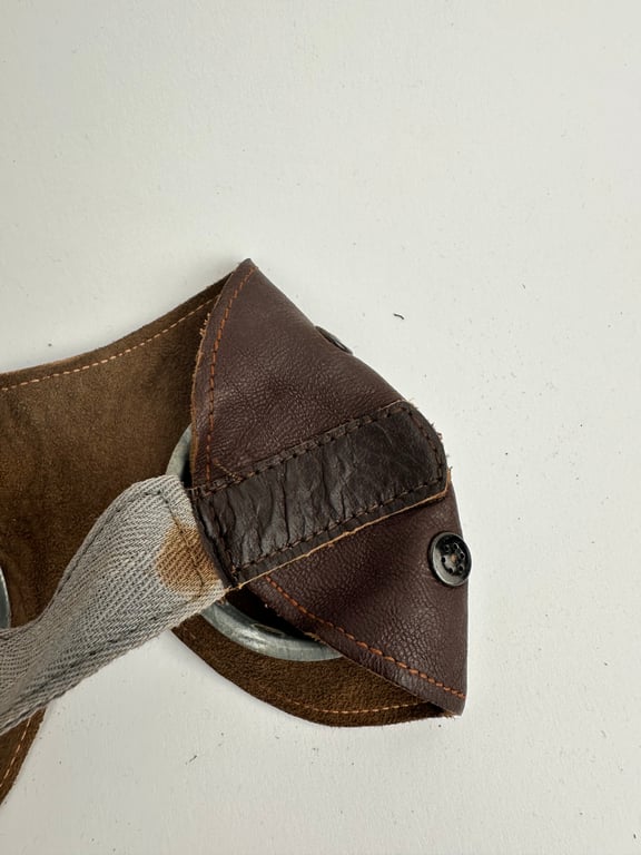 Wehrmacht leather Dust Goggles