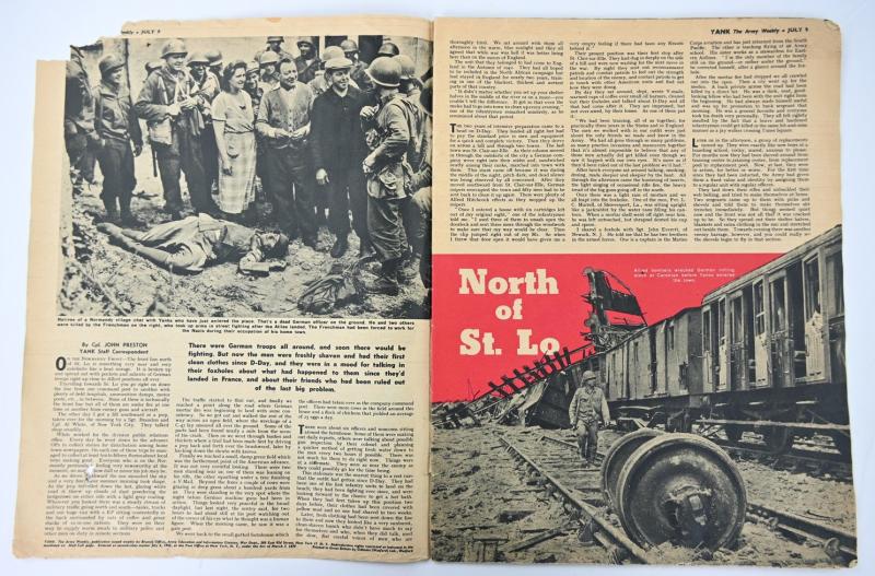 British Edition of the Yank Magazine July 9th 1944