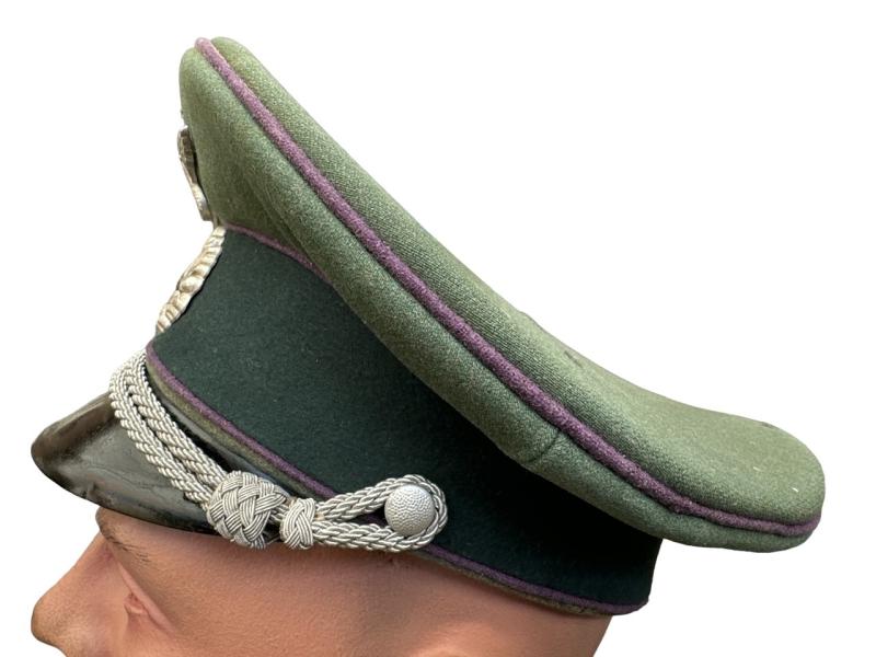 Wehrmacht Army (Heer) Chaplain Visor Cap...Rare!