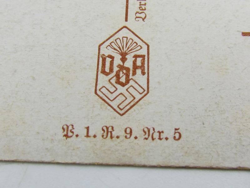 Postcard : Willrich - 'Kradmelder'