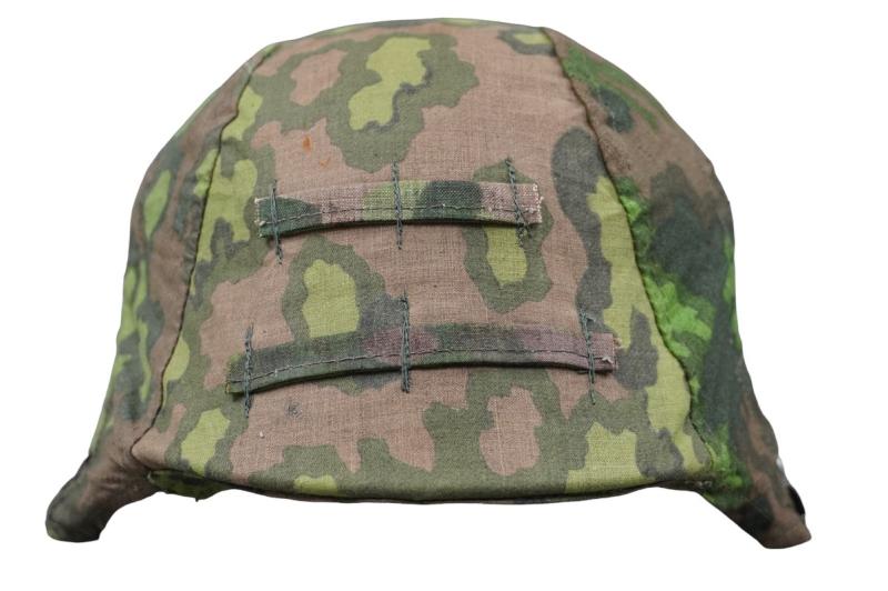 Waffen SS M42 Helmet Cover in Oakleaf A Camouflage