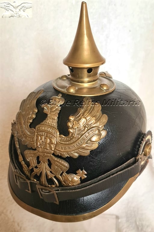 Late 19th  /  20th Century Prussian Pickelhaube
