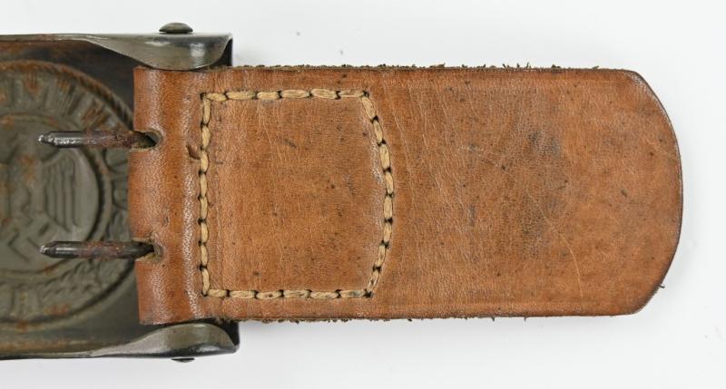 German WH Beltbuckle with Tab 'E.Schneider'