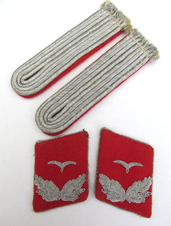 Luftwaffe Flak Collar-tabs & Shoulder-boards