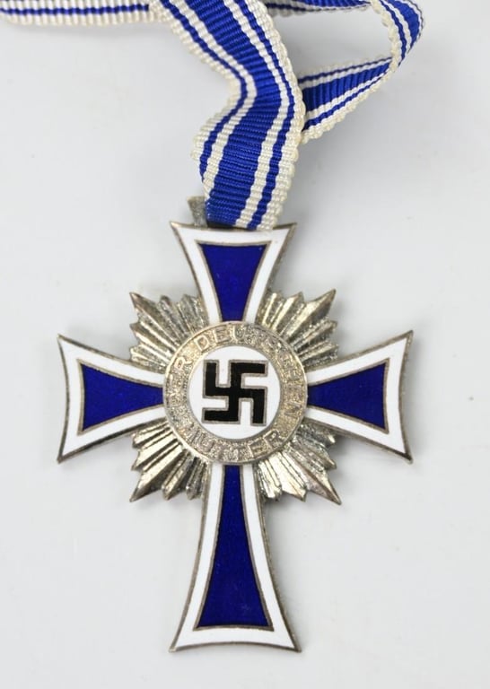German Mother's Cross in Silver