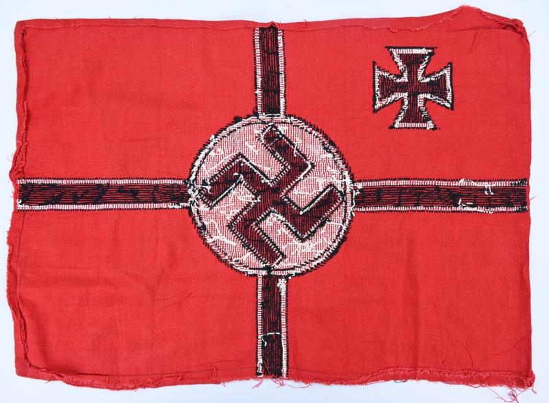 German Third Reich Period Crochet Pillow Cover