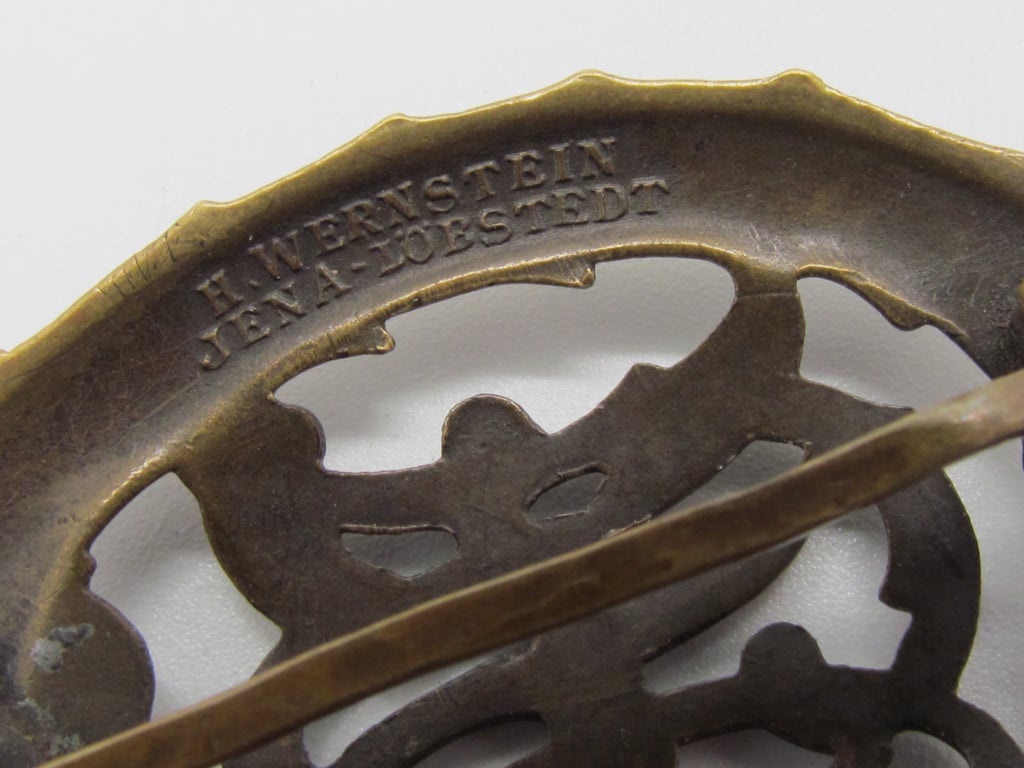 DRL sports badge in bronze – Hermann Werstein, Jena