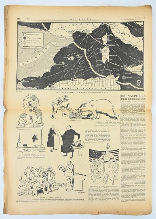 German Newspaper “Das Reich” May 1943
