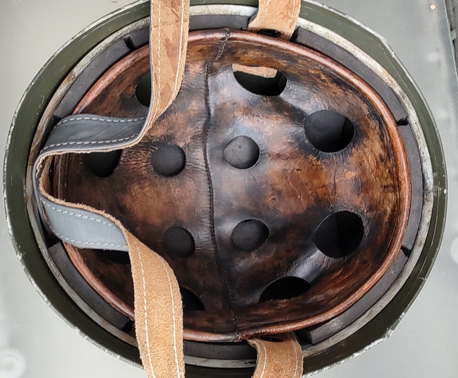 Re-enactment Fallschirmjäger M38 helmet