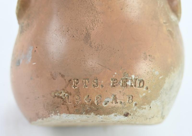 Allied WW2 Mussolini Ashtray 1942