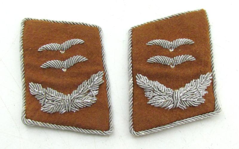 Luftwaffe Nachrichten Collar Tabs "Oberleutnant ".