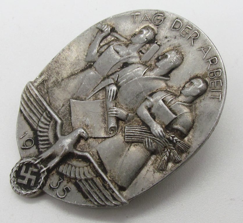 Tinnie "tag der Arbeit 1935" ( Dicke-Lüdenscheid )