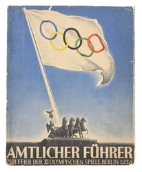 German Third Reich 1936 Olympics Programm Book