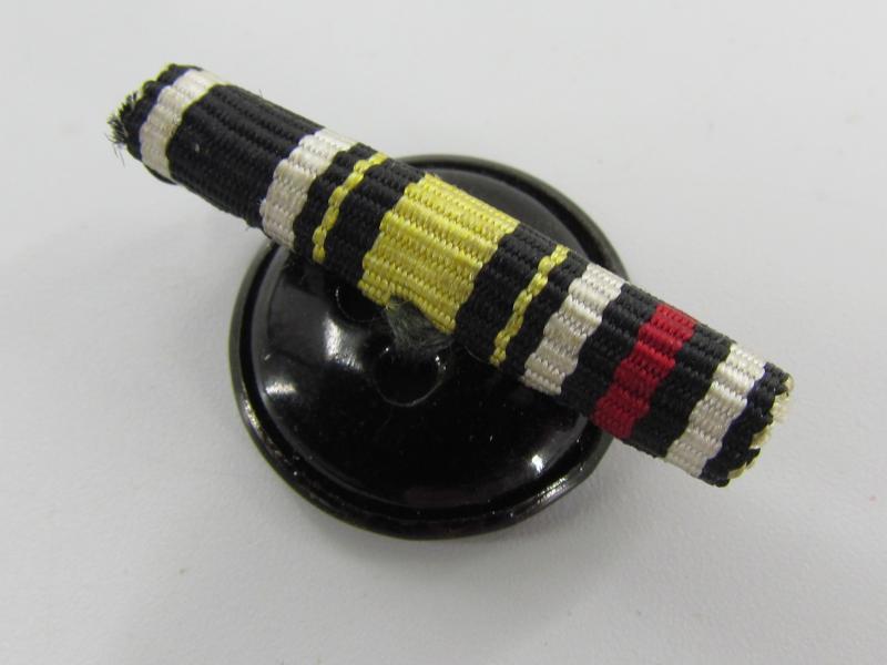 German 3 Piece Ribbon Bar , Button Variant