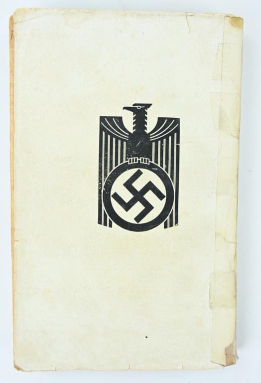 French WW2 Version of Adolf Hitler Mein Kampf 'Mon Combat'