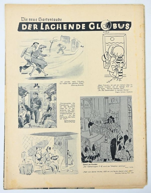 German Magazine 'Die Neue Gartenlaube' 11 December 1940