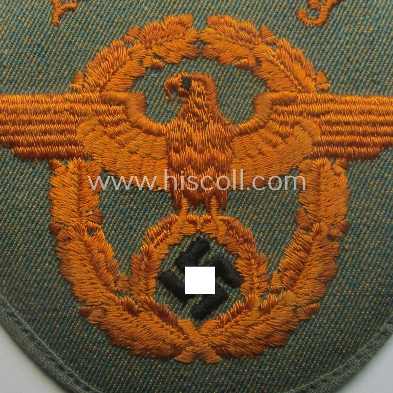 'Polizei o. Gendarmerie'-arm-eagle (ie. 'Ärmeladler'): 'Gendarmerie Magdeburg'