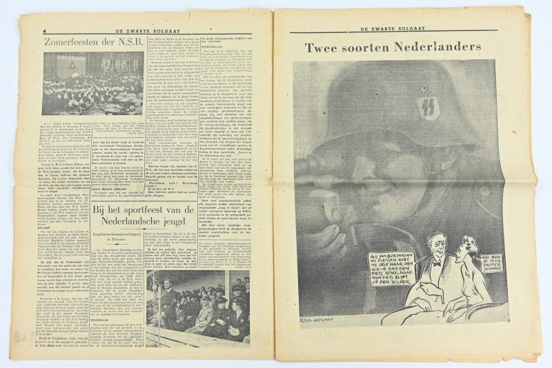 Dutch SS Magazine 'De Zwarte Soldaat' 1942