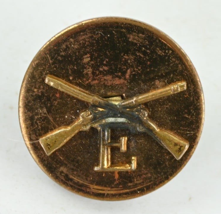 US WW2 Easy Company Collar Disk