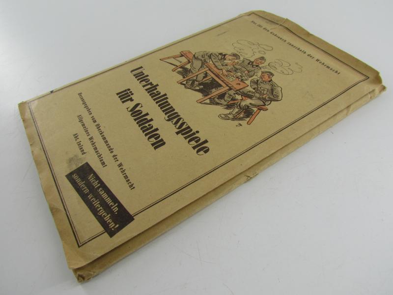 Wehrmacht 'Unterhaltungsspiele für Soldaten