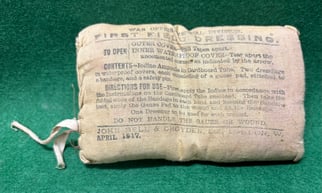 1917 First Field Dressing with Iodine Ampoule