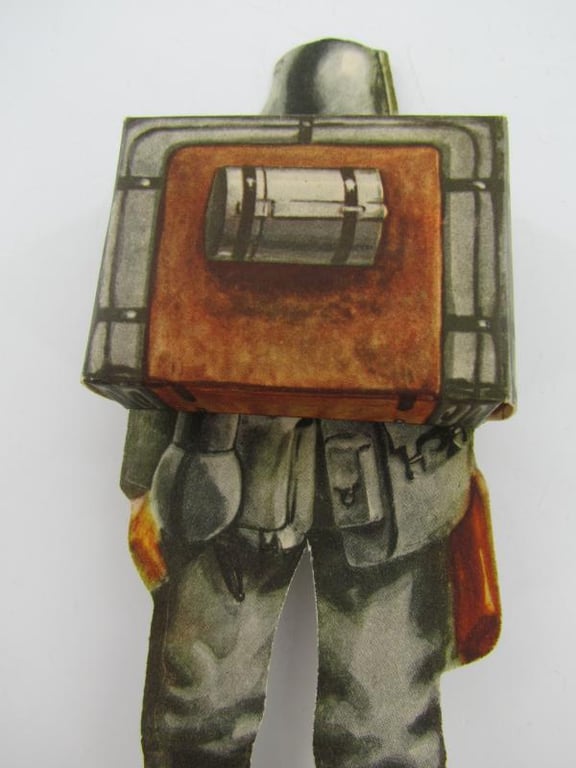 Trumpf chocolate paper reichswehr soldier