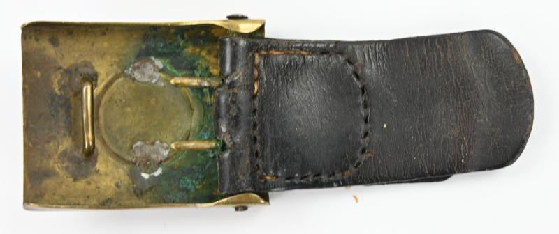 German WW1 Beltbuckle with Tab 1914