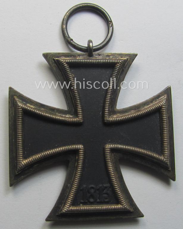 'EKII. Klasse' being a maker- (ie. '65'-) marked example that comes together with its non-confectioned ribbon (ie. 'Bandabschnitt') by the maker (ie. 'Hersteller'): 'Klein & Quenzer'