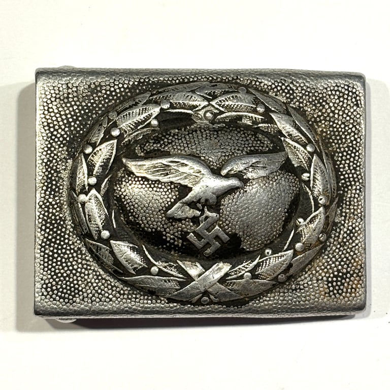 LW Early Brown Belt & Aluminum Buckle