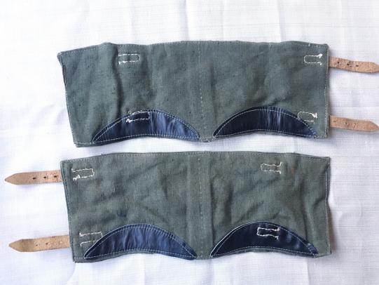 WH (Heer)/Waffen-SS Canvas Gaiters