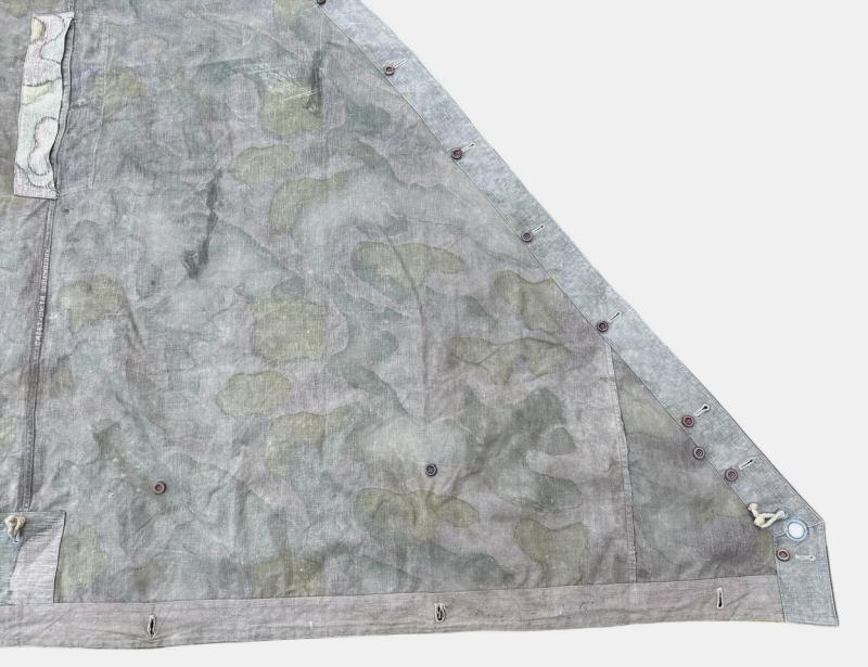 Italian Camouflage Heer/Waffen-SS M31 Shelter Quarter (Zeltbahn)...Rare