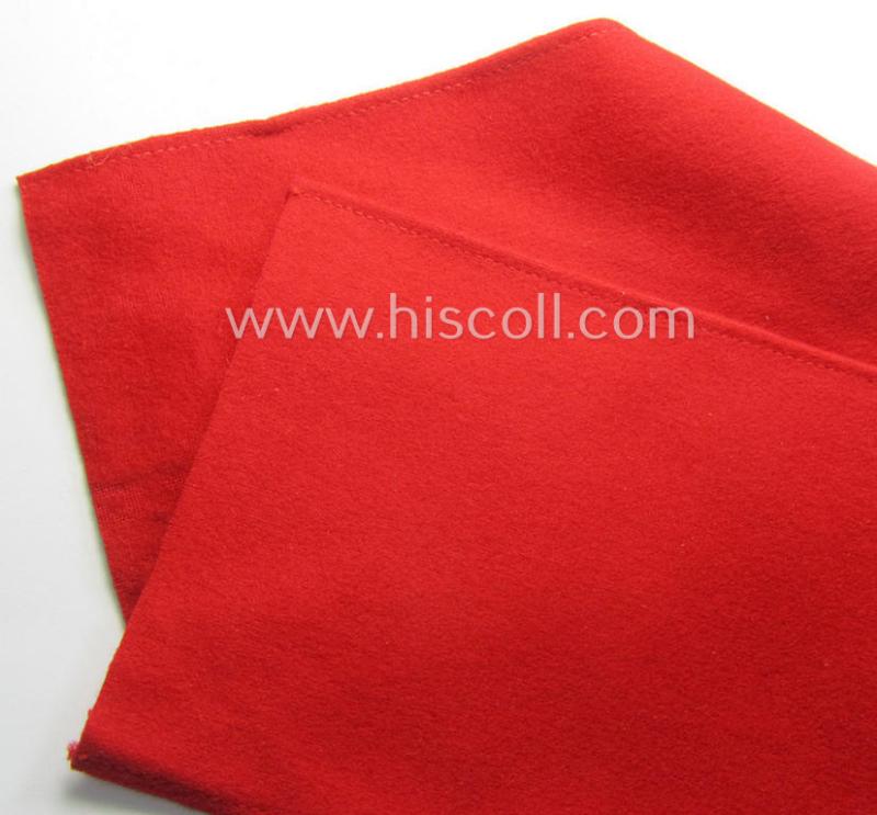 'Extra Qualität', N.S.D.A.P.-pattern, smooth-woolen-based swastika-armband (ie. 'Armbinde') that still retains its period 'RzM'-etiket