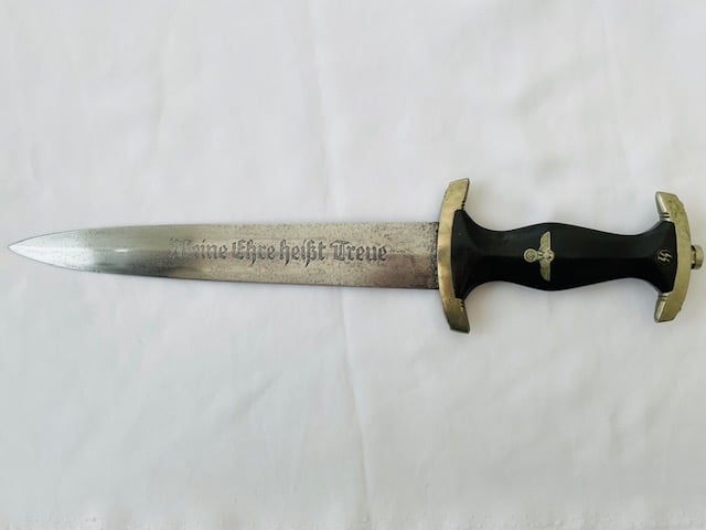 GERMAN EARLY WWII 1933 MODEL SS DAGGER BY RARE MAKER BOKER