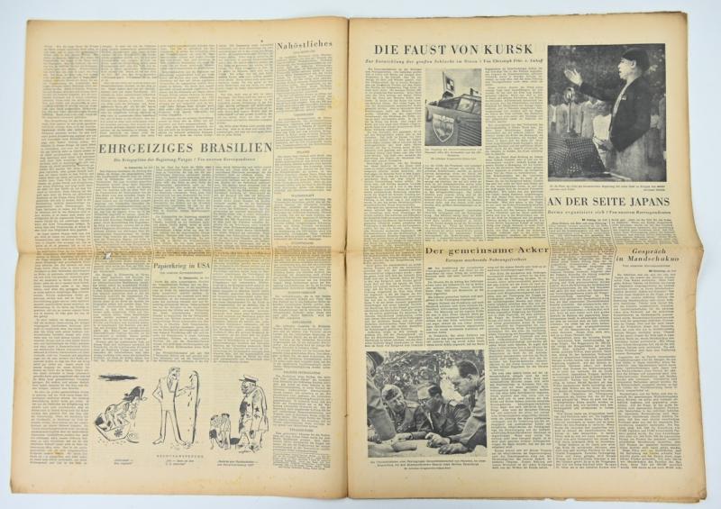 German Newspaper “Das Reich” 25 July 1943