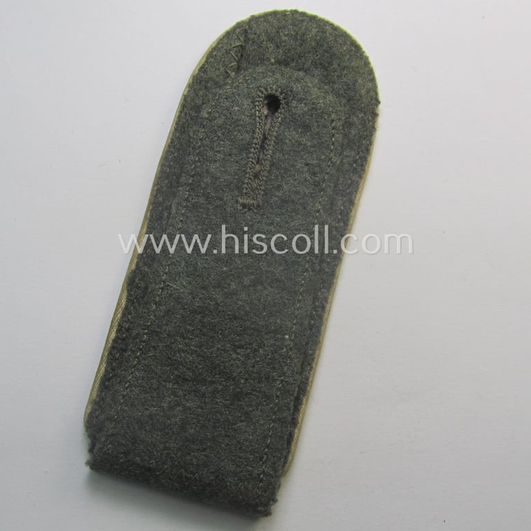 Single, mid- (ie. early-) war-period so-called: 'M41/M43'-pattern WH (Heeres) EM-type shoulderstrap as intended for a: 'Soldat eines Infanterie-Rgts.'