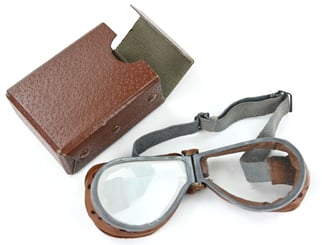 British WW2 Dispatch Riders / Armoured Crew Goggles...