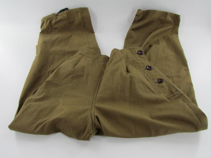 ReichsArbeitsDienst Female Straight Trousers