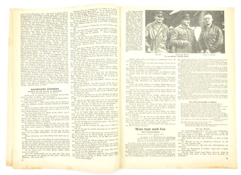 German Reichsmarine Magazine 1930