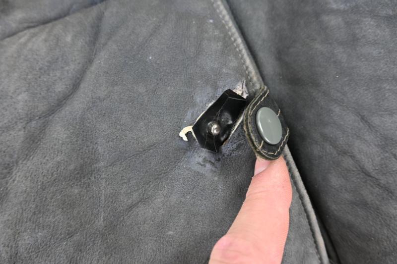 German LW suede winter 'Channel' flying jacket