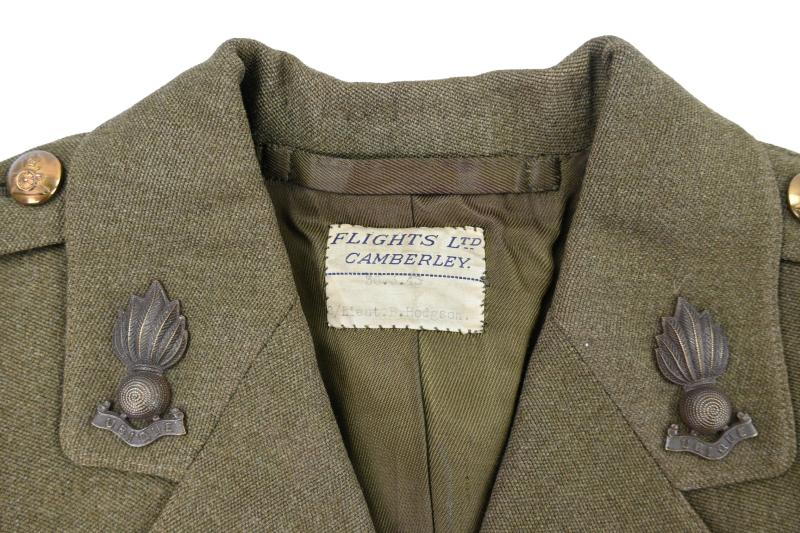 British WW2 Royal Artillery Grouping Major B.Hodgson