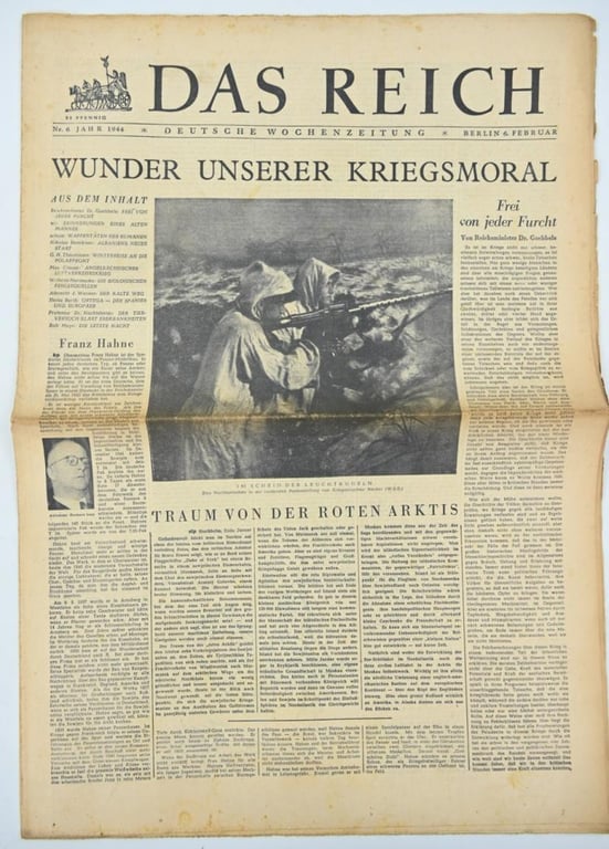 German Newspaper “Das Reich” 6 February 1944