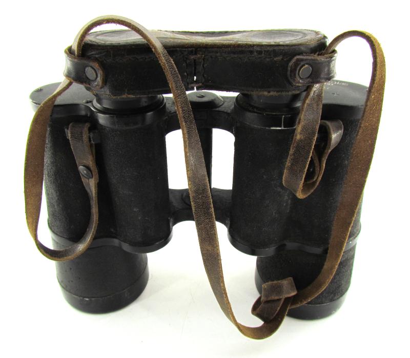 Wehrmacht binoculars ‘Dienstglas’ 10×50 by E. Leitz ( beh )