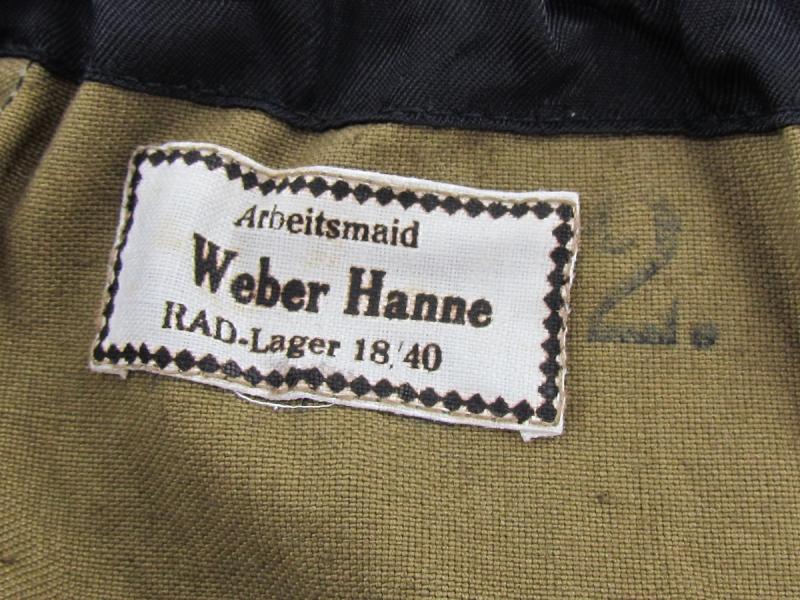 ReichsArbeitsDienst Female Straight Trousers
