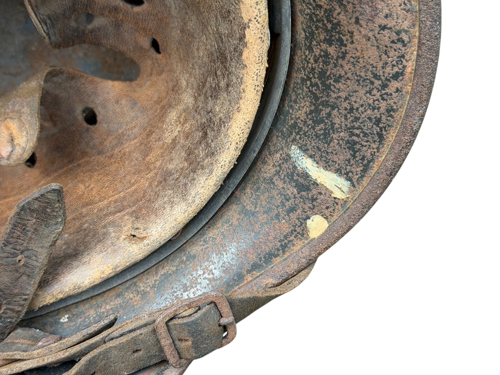 WH (HEER) M40 Camouflaged Helmet