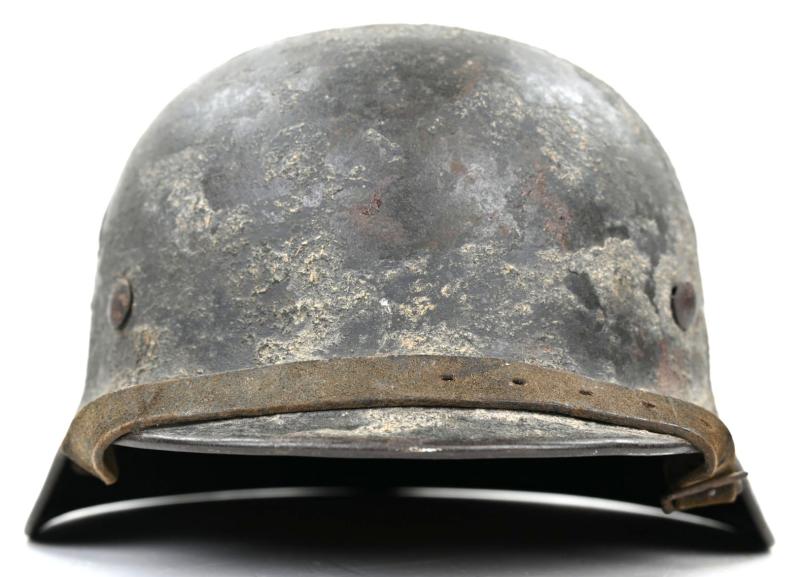 German WH M40 ND Camo Helmet