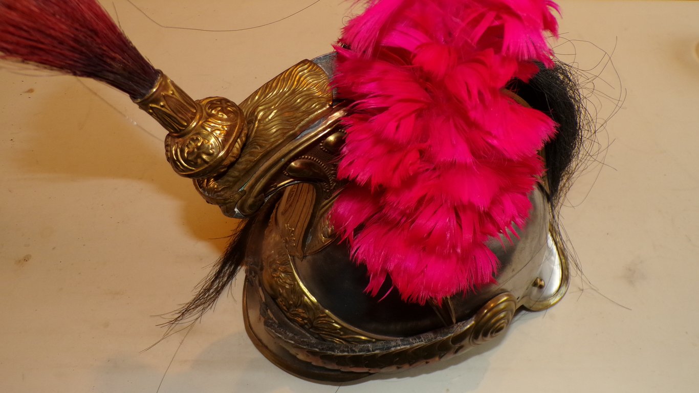 French M1874 Matching Cuirasse and Helmet