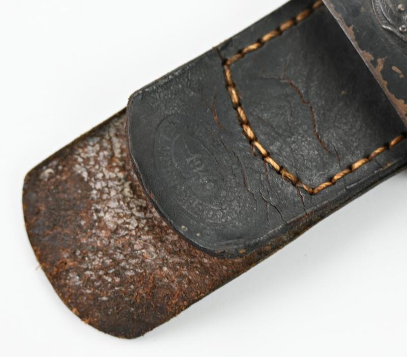 German LW Beltbuckle with Tab 'N&H 40'