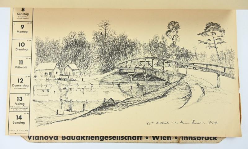 German Third Reich Road Kalender 1942