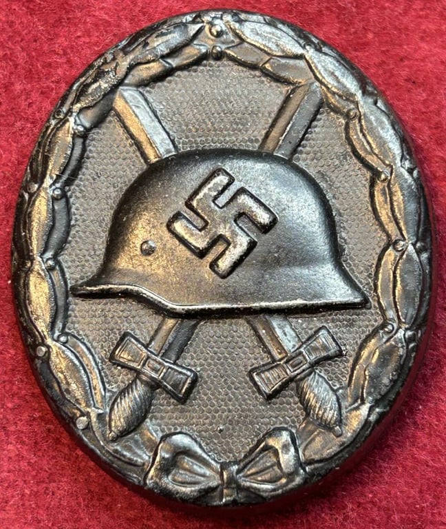 3rd Reich Verwundetenabzeichen 1939 in schwarz